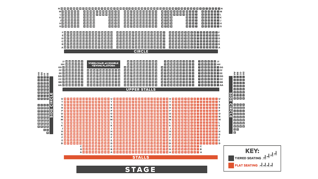 Seating Plan (Seated Show)