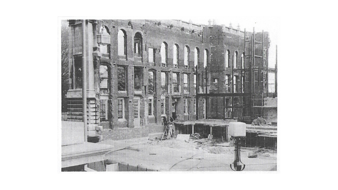 Rebuilding of the Guildhall 