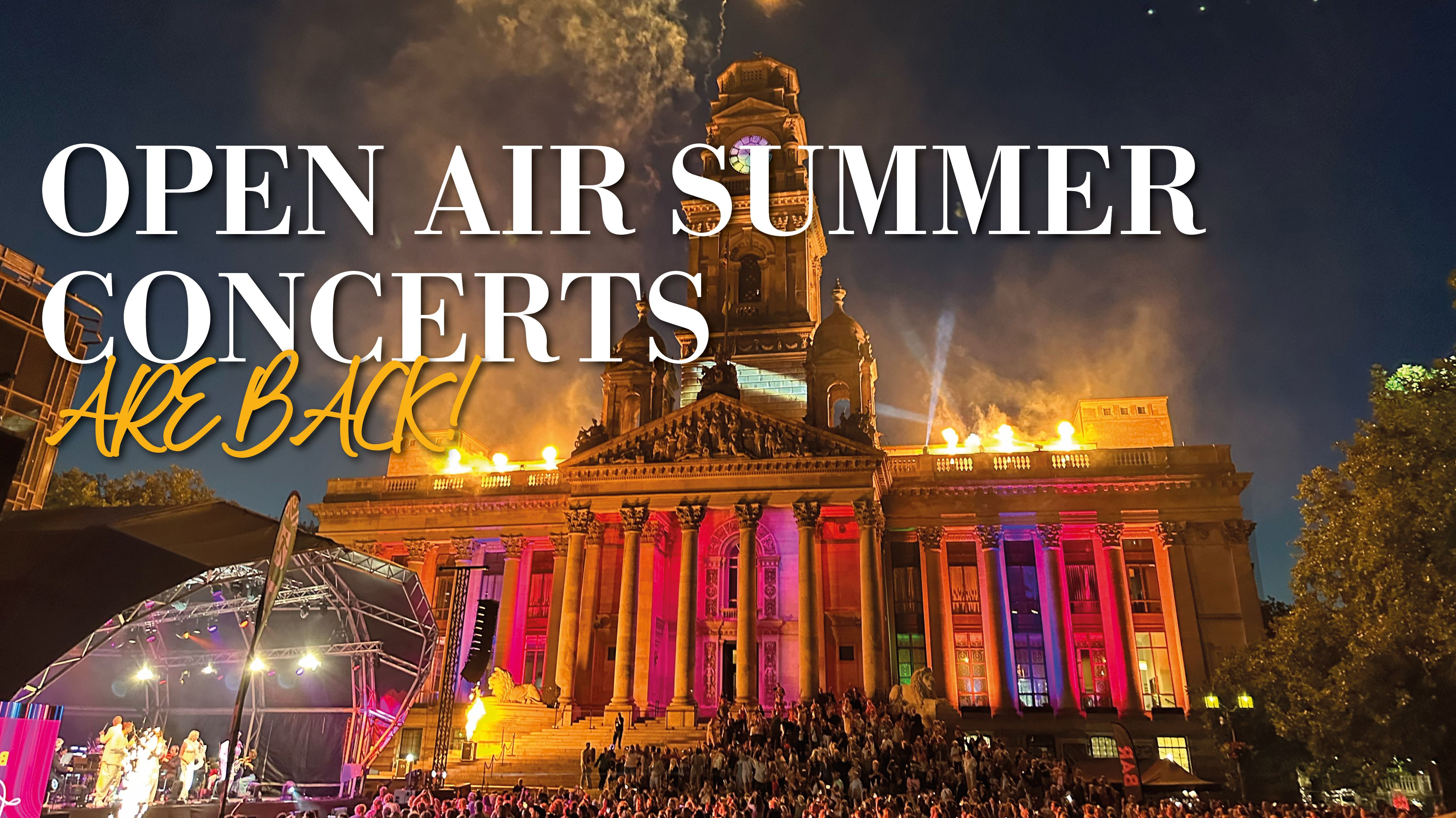 SUMMER CONCERTS IN PORTSMOUTH’S GUILDHALL SQUARE  TO RETURN IN 2026!