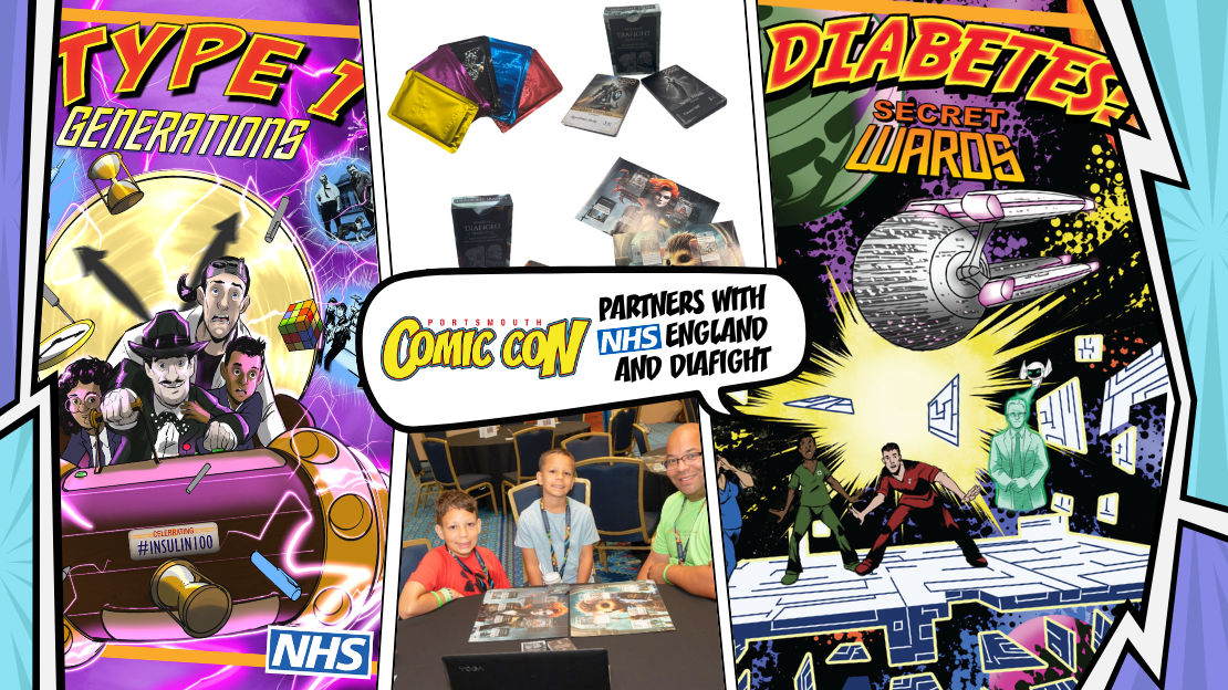 Portsmouth Comic Con Partners with NHS England and DiaFight