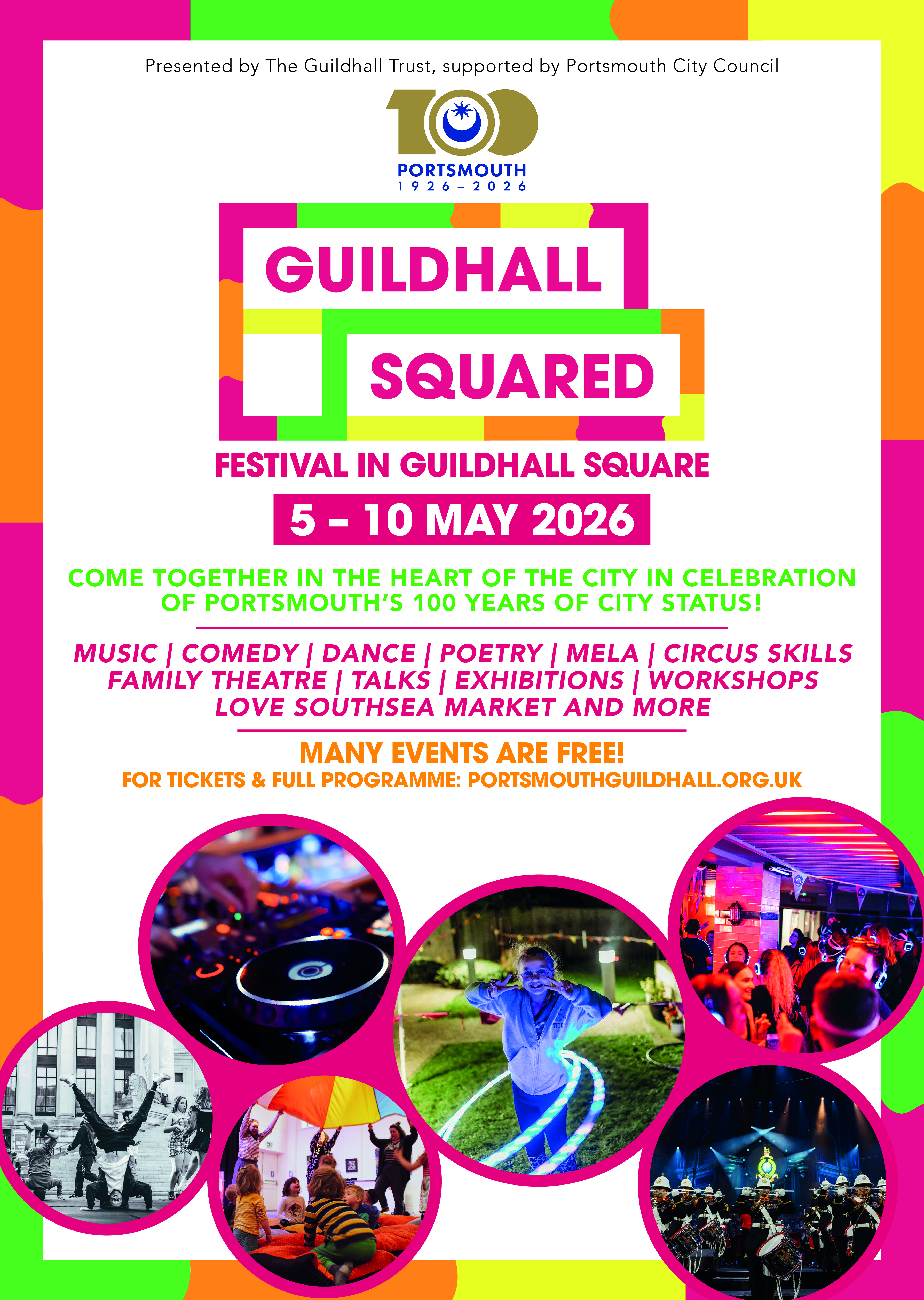 Guildhall Squared poster