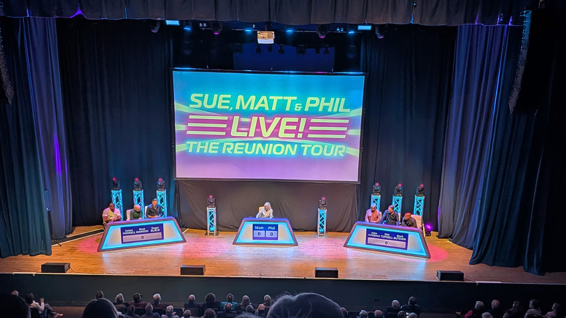 Review – Sue, Matt, & Phil Live!