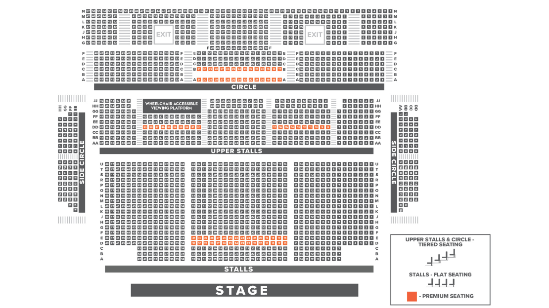 Seating Plan (Seated Show)